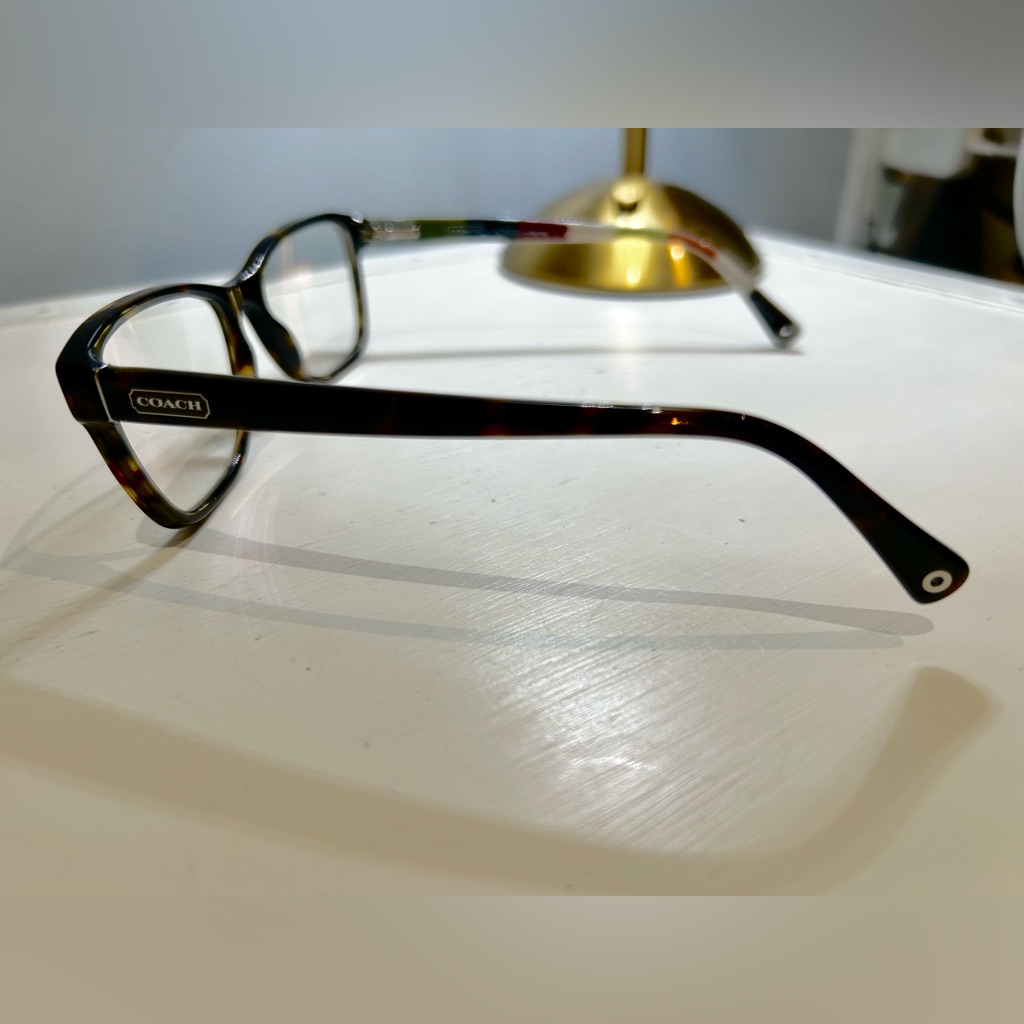 Coach Julayne Dark Tortoise Eyeglass Frames Hc 6013